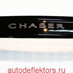 Дефлектор капота (Мухобойка) RED Toyota Chaser X100 1996-2001