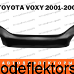 Дефлектор капота (мухобойка) RED на Toyota Voxy R60 2001-2007