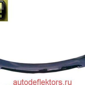 Дефлектор капота SIM на Chevrolet Epica, 06-12, темный арт. SCHEPI0612