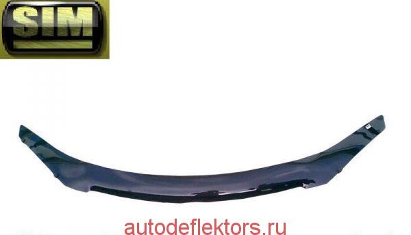 Дефлектор капота SIM на Chevrolet Epica, 06-12, темный арт. SCHEPI0612