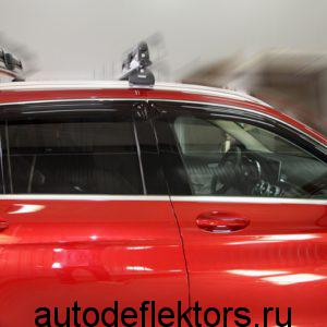 Дефлекторы окон (ветровики) SIM на Mercedes Benz GLC Класс, 15-, 4ч., темный арт.SMERGLC1532