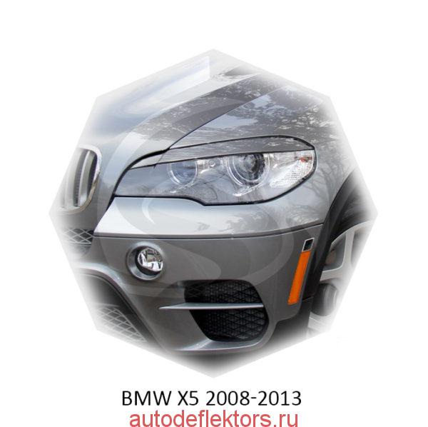 Реснички на фары BMW X5 2008-2013