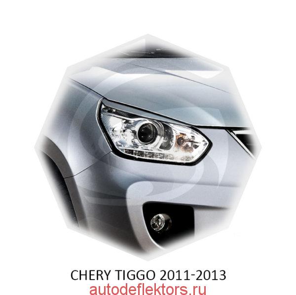 Реснички на фары Chery TIGGO 2011-2013