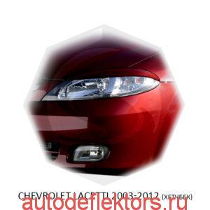 Реснички на фары Chevrolet LACETTI 2003-2012 (хетчбек)