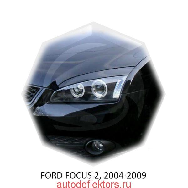 Реснички на фары Ford FOCUS 2, 2004-2009