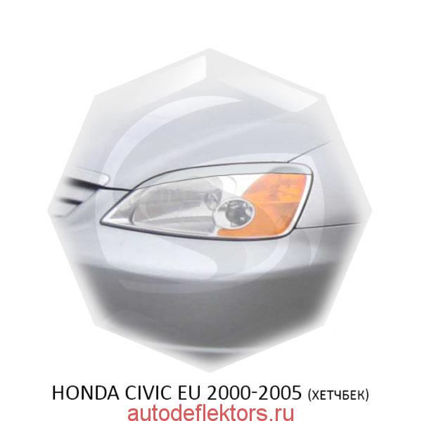Реснички на фары Honda CIVIC EU 2000-2005 (хетчбек)