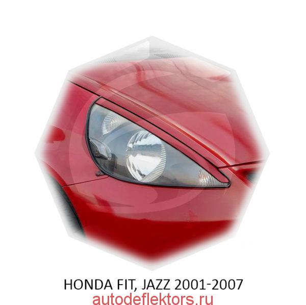 Реснички на фары Honda FIT, JAZZ 2001-2007