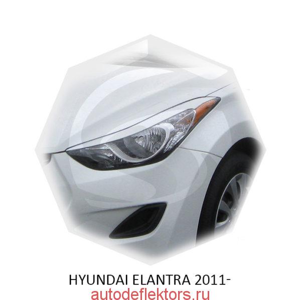 Реснички на фары Hyundai ELANTRA 2011-
