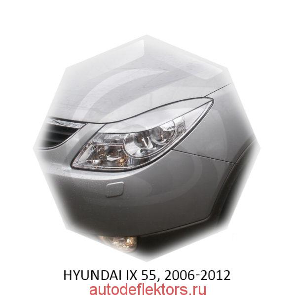 Реснички на фары Hyundai IX 55, 2006-2012
