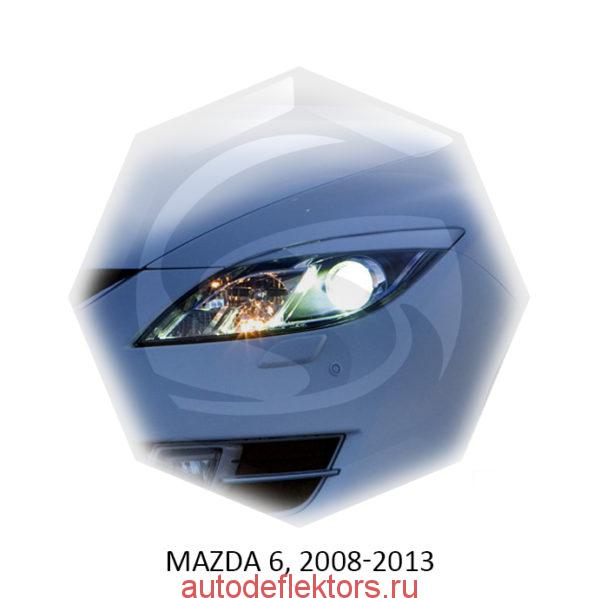 Реснички на фары Mazda 6, 2008-2013