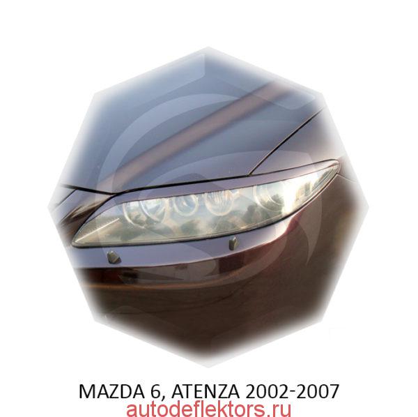 Реснички на фары Mazda 6, ATENZA 2002-2007