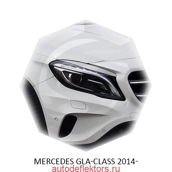 реснички на фары MERCEDES GLA-class 2014