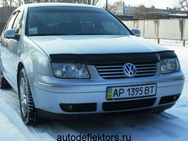 Дефлектор капота (мухобойка) VIP TUNING для VW Bora 1998-2005 г.в.